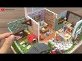 [4K] Jungle Secret Territory - Resort || DIY Miniature Dollhouse Kit - Relaxing Satisfying Video