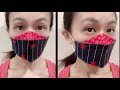 Within 1 minute!!! The easiest way to make it ever🔥//DIY mask sewing tutorial