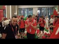 فرحة تأهل المنتخب الوطني لربع نهاية كأس العالم
