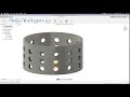 Create Pattern on Cylinder in Fusion 360 (quick tutorial)