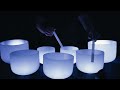 Soothing 432 Hz Crystal Singing Bowls For A Healing Sound Bath.