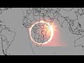 Rare hybrid solar eclipse on April 20, mapped