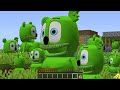JJ and Mikey Survived 100 days From GUMMY BEAR At Night in Minecraft Challenge Maizen