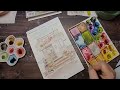 Painting My Dream Beach House | Ink and Watercolor