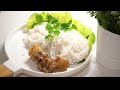Vietnamese BUN CHA (rice vermicelli noodles with grilled pork) | BUN CHA OBAMA