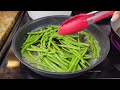 How to make String beans and Carrot