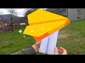 Paper Plane Launcher | Long Fly Paper Plane | ORIGAMI Paper Plane That FLY FAR