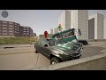 BeamNG Drive - Realistic Freeway Crashes #10