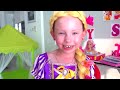 Alice Pretend Play as Disney Princesses - the bedtime stories for kids