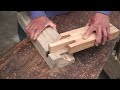 Amazing Woodworking Technique That Japanese Carpentry Does When Joining Wood