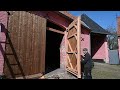 Constructing a massive barn door - Part 2 ( final)