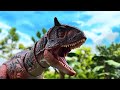 Carnotaurus Vs Scorpius Rex! Giga’s Egg Adventure🦖Jurassic World Stop motion