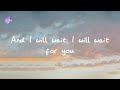 Mumford & Sons - I Will Wait (Lyrics)