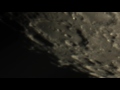 Moon  Full HD 200 mm Teleskop