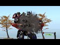 Optimus Prime Vs Blackout Transformers Fight Scene SFM animation