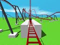 Scarlet Flight | Intamin Quadruple launch roller coaster | Ultimate Coaster 2 | Shuttle coaster