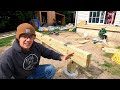 Preparing a Deck Beam for Install ||14x14 Home Addition||