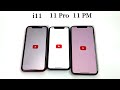 iPhone 11 Vs iPhone 11 Pro Vs iPhone 11 Pro Max - iOS 17 SPEED TEST 2024