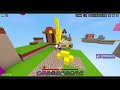 roblox bedwars gameplay with  warden kit