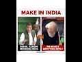 PM Narendra Modi's Befitting Reply to Rahul Gandhi on Make in India
