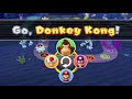 Mario Party 10 Mario Party #155 Mario vs Waluigi vs Donkey Kong vs Toad Whimsical Waters Master