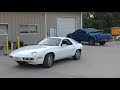 Matt at TPWS working on my 1978 Porsche 928 late on a Friday evening.