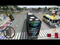 Mobil Bus Telolet Basuri QQ Trans Winspector Nyebrang Naik Kapal Fery #bus #simulator #indonesia