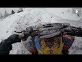 DEEP SNOW RIDE ❄️😱 Broken Drive Shaft 💸 Can Am Renegade❗️