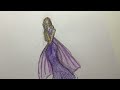 I drew a dress ✨😍