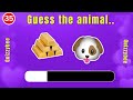 Can You Guess the ANIMAL By Emoji 😺🐶
