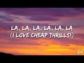 Sia - Cheap Thrills (Letra / Lyrics) ft. Sean Paul