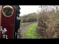 Exmoor No. 7 ‘Monty’ heading the Evesham Vale Light Railway’s ‘Santa Specials’