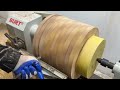 Amazing Wood Turning Technique- Extremely Unique Magical Spiral Staircase Processed On A  Wood Lathe