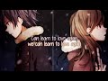 「Nightcore」→  Just Give Me a Reason (Switching Vocals)