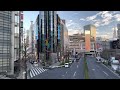 4K HDR - Tokyo, Shinjuku Sunset Walk
