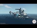 PLANE SPLITS IN EMERGENCY! - Stormworks Multiplayer Gameplay - Plane Survival