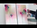 7 Abstract Acrylic Paintings / Satisfying Art - Easy How to Paint