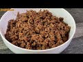 MAKE PERFECT TACO MEAT in under 10 MINUTES 🌮