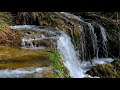 Relaxing music with 4K water stream