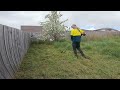 Thick Overgrown Yard Transformed | Satisfying Backyard Cleanup