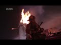 Firefighter Trapped in Burning Building Collapse | Victory Baptist Church | Los Angeles CA
