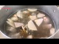Cá chẽm nấu canh khoai môm thơm ngon và không bị tanh | Cô Út Vlogs