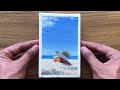 Old boat on a sunny beach acrylic painting tutorial on tiny canvas