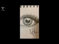 Realistic eye drawing #timelapse #art #sketch #eyes #realistic