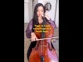 Wednesday Addams Paint It Black Cello Tutorial Part 1