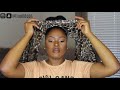 MASSIVE NATURAL HAIR BUN ON DIRTY HAIR/ NO WEAVE| THICK (4a4b4c hair friendly)