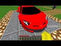 New SECRET SUPERCARS HOUSE in Minecraft ! VEHICLE BASE !