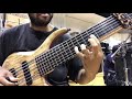 7 STRING BASS!!! - How to play the chords to SPACE FOOD!