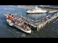 Boarding the PS Waverley at Largs