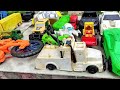 Cleaning Toy Racing Cars, Molen Trucks, Ships, Trains, Telolet Buses, Forklifts, Excavators
